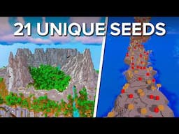 21 UNIQUE Seeds in Minecraft 1.21