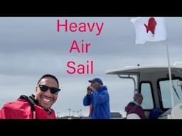 How to Adjust your Sunfish Sailboat SAIL in HEAVY AIR