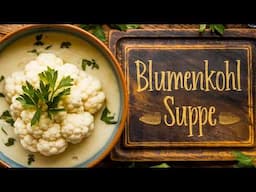 Diese Cremige Blumenkohlsuppe Wird Dich Umhauen – So Einfach & Lecker Hast Du Noch Nie Gekocht!