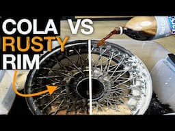 Can You Clean Rust With Soda? Shocking Results on Rusty Jaguar Wheels