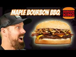 New Maple Bourbon BBQ Whopper From Burger King