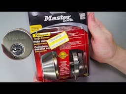 A Master Lock Kwikset Deadbolt: An Interesting Combo For Your Front Door