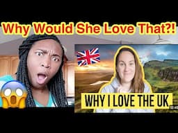 American Reacts to 7 unique Things this American LOVES About the UK!