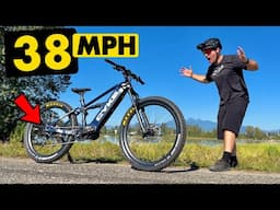 The FASTEST E-mtb I've Ever Ridden! - Cyke Falcon S