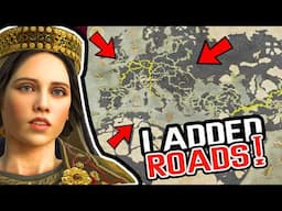 I added ROADS to CK3! (Mod available NOW!)