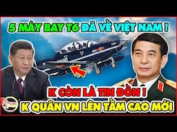 Mỹ Chơi Lớn Thật Rồi! Không Quân Việt Nam Chính Thức Nhận 5 SIÊU NHÂN T-6C Từ Nhà Trắng