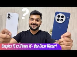 Oneplus 13 vs iPhone 16 Full Comparison - Best Phone Under 80K?