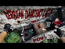 SERBIAN DANCING LADY REAL LIFE ESCAPE 6.0 | Horror Parkour Pov Short | Bubbles Gangz