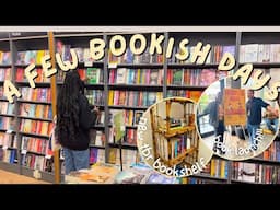 a few bookish days | new bookcase, tbr organisation, book mail and book launch event 📖