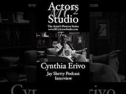 MC² Actors Studio’s The Actor’s Process: #CynthiaErivo Jay Shetty Podcast #shorts #actor #acting