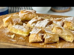 Deliciously Flaky Bougatsa Parcels: A Taste Of Greece!