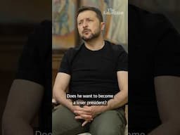 Zelenskyy on his strategy for Trump in Ukraine: “Does he want to become a loser president?”