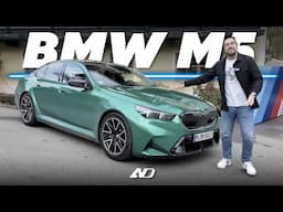 Manejé el nuevo BMW M5 😱 ¿Demasiado pesado para un deportivo? | Primer Vistazo