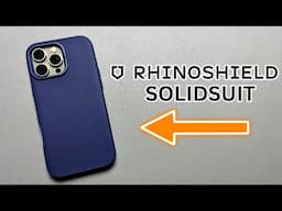 ONE OF THE BEST CASES?? - Rhinoshield Solidsuit for iPhone 16 Pro Max