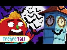 🔴 Hickory Dickory Dock | भूतिया घडी | Fun Scary Nursery Rhymes & Songs For Kids By Teehee Toli