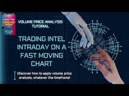 Love fast moving charts? You'll like this one for Intel intraday using volume price analysis