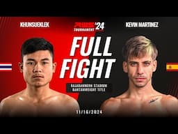 Full Fight l Khunsueklek Boomdeksian vs Kevin Martinez I RWS