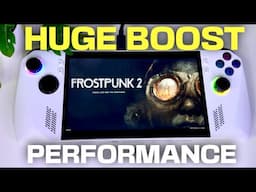 Frostpunk 2 on the Asus Rog Ally: Huge Performance