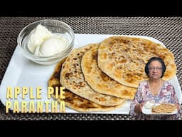 Apple Pie Paratha - A Sweet Fusion Delight 🍎🥞