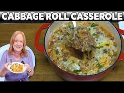 HEARTY ONE POT CABBAGE ROLL CASSEROLE