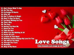 Best Romantic Love Songs 2023 - Love Songs 80s 90s Playlist English - Old Love Songs 80's 90's