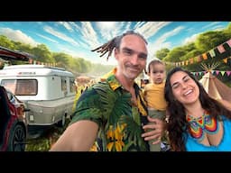 Taking Our Toddler To A Hippie Festival In Our New Caravan