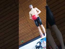 swimming start with 1 medecine ball