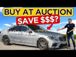 Can you save money buying a used car at auction?