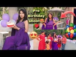 Pre Birthday photoshoot করলাম আজ 😍💥 || Birthday কবে?💥🍭