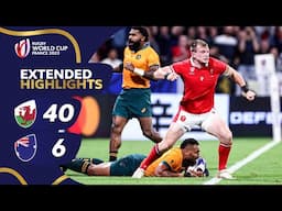 Wales dominate Wallabies | Wales v Australia | Rugby World Cup 2023 | Extended Highlights