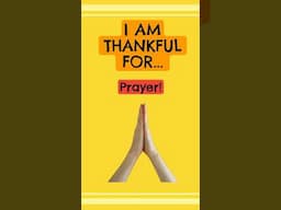 30 Days of Thankfulness Challenge - Day 22