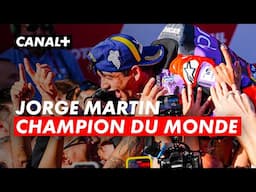 JORGE MARTIN EST SACRÉ CHAMPION DU MONDE DE MOTO GP !