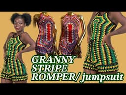 PART 1 - Crochet Romper for Women