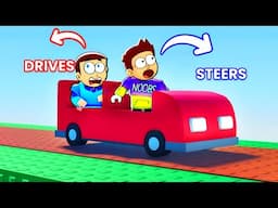 Roblox Drive it - 2 Player Obby | Shiva and Kanzo Gameplay