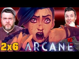 Welp....We Certainly Didn't See That Coming - Arcane Season 2 Eps 6 Reaction