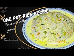 Egg fried rice recipe | One pot rice recipe | How to make Egg fried rice with Manchurian