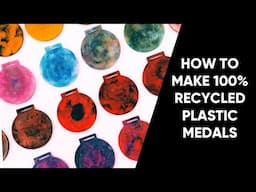 Plastic recycled medals