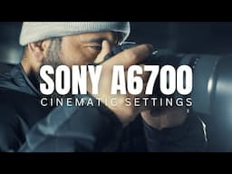 Sony A6700 Cinematic Video Settings