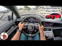 What It's Like to Live with a 2025 Porsche Panamera Turbo S E Hybrid (POV)