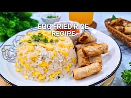 Egg Fried Rice Recipe | Filipino Style Egg Fried Rice