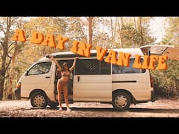 a day in van life | solo female traveller