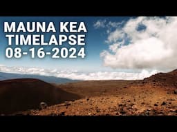 Clouds From Mauna Kea - A 4k Timelapse