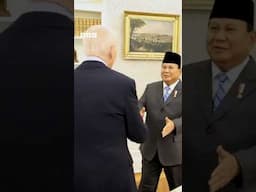 Donald Trump puji Prabowo: 'Bahasa Inggris Anda bagus sekali' #shorts