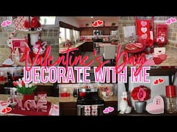 *NEW 2024* 💗Valentines Day Decorate With Me💗| Festive and Bright Valentines Day Decoration Ideas