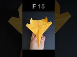 Over 250 feet! Paper airplane | F 15