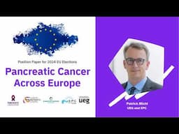 Message from UEG Public Affairs Group Member Patrick Michl (World Pancreatic Cancer Day 2024)