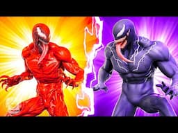 CARNAGE VS. VENOM! (Fortnite Challenge)