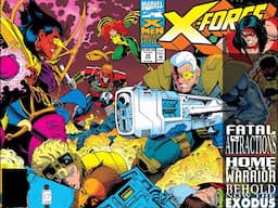 Magneto Vs Cable! Fatal Attractions! X-Force #25, Greg Capullo & Fabian Nicieza, Marvel Comics, 1993