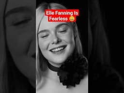 Elle Fanning Is Fearless #shorts #ElleFanning #4kvideo #motivation