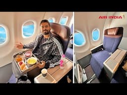 Unboxing Air India’s NEWEST A320 neo BUSINESS CLASS EXPERIENCE after Tata Takeover |